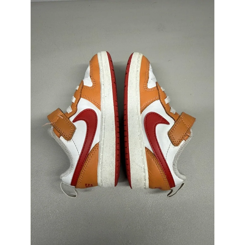 Toddler Nike Court Borough Low 2 'Sail Hot Curry' - BQ5453-119 - Size 9c